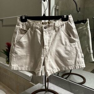 Vintage 1990’’s Lei Women’s Khaki Surplus Button Fly Shorts Junior’s Sz 9